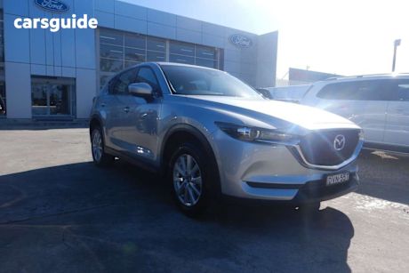 Silver 2017 Mazda CX-5 SUV MAXX F