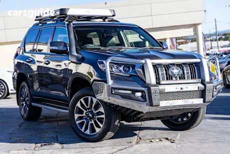 Grey 2021 Toyota Landcruiser Prado Wagon Vx
