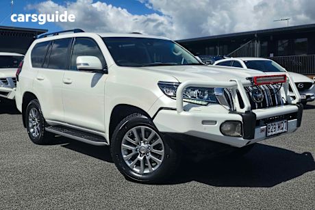 White 2020 Toyota Landcruiser Prado SUV KAKADU 4X4