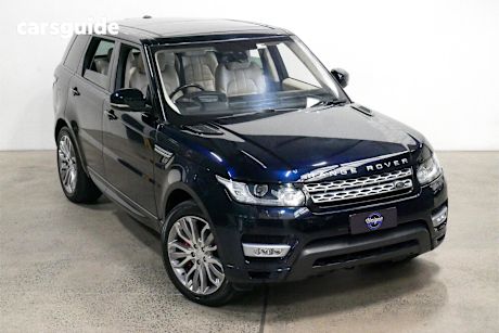 Blue 2015 Land Rover Range Rover Sport Wagon 3.0 Sdv6 Autobiography