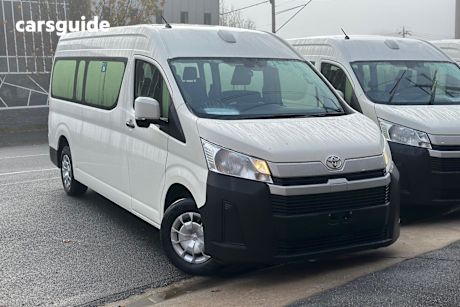 White 2021 Toyota HiAce OtherCar COMMUTER R
