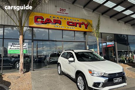White 2019 Mitsubishi ASX Wagon Es (2Wd)