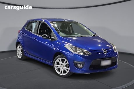 Blue 2008 Mazda Mazda2 Hatch GENKI F