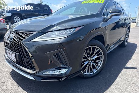 Black 2020 Lexus RX SUV RX350 F SPORT 4X4
