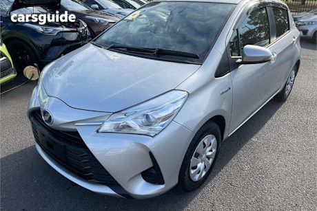 Grey 2017 Toyota Vitz Hatch HYBRID