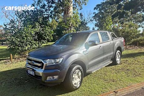 Grey 2016 Ford Ranger Dual Cab Utility Xlt 3.2 (4X4)