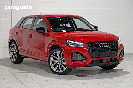 Red 2024 Audi Q2 SUV 35 TFSI F