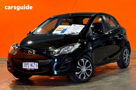 Black 2013 Mazda 2 Hatchback Neo