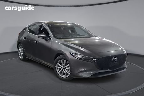 Grey 2025 Mazda Mazda3 Hatch G20 PURE F