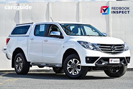 White 2020 Mazda BT-50 Ute Tray XTR HI-RIDER R