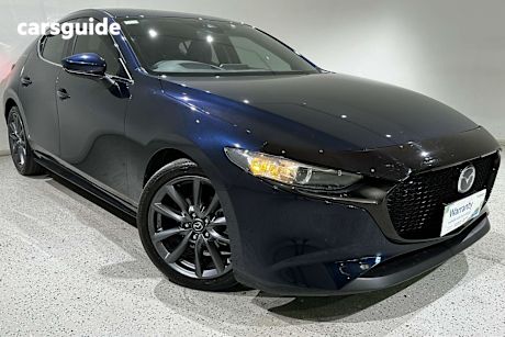 Blue 2019 Mazda Mazda3 Hatch G20 EVOLVE F