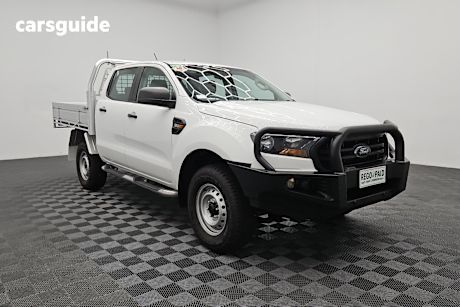White 2019 Ford Ranger Double Cab Chassis Xl 3.2 (4X4)