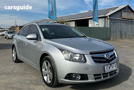 Silver 2010 Holden Cruze Sedan Cdx