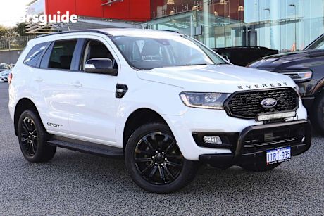 White 2020 Ford Everest SUV SPORT 4X4