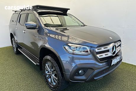 Grey 2018 Mercedes-Benz X250 Dual Cab Pick-up D Progressive (4Matic)
