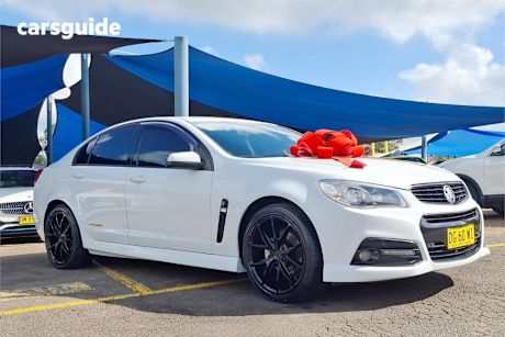 White 2014 Holden Commodore Sedan Sv6 Storm
