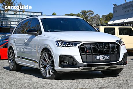 White 2023 Audi SQ7 SUV TFSI 4WD