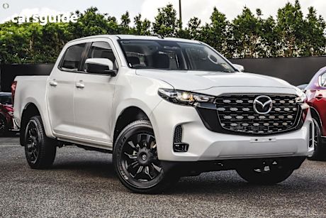 White 2025 Mazda BT-50 Ute Tray XT 4X4