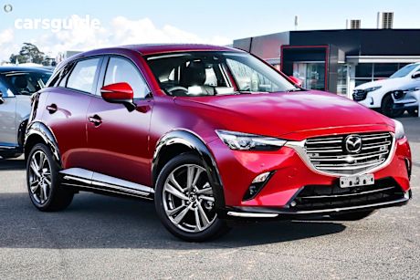 Red 2025 Mazda CX-3 SUV G20 AKARI F