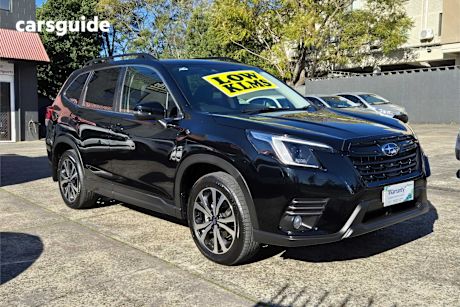 Black 2022 Subaru Forester SUV 2.5I PREMIUM 4WD
