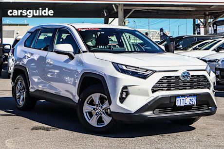 White 2024 Toyota RAV4 SUV GX F