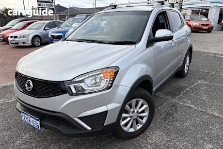 Silver 2015 Ssangyong Korando Wagon S