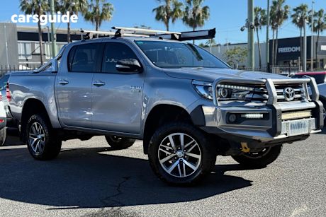 Silver 2016 Toyota Hilux Ute Tray SR5 4X4