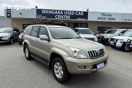 Beige 2003 Toyota Landcruiser Prado Wagon Gxl (4X4)