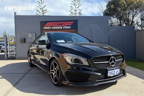 Black 2013 Mercedes-Benz CLA200 Coupe