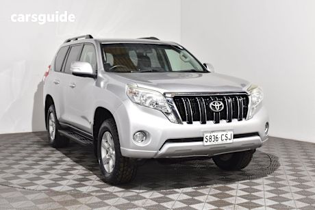 Silver 2017 Toyota Landcruiser Prado Wagon Gxl (4X4)