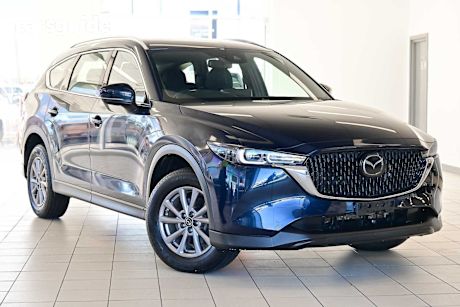 Blue 2023 Mazda CX-8 SUV G25 SPORT F