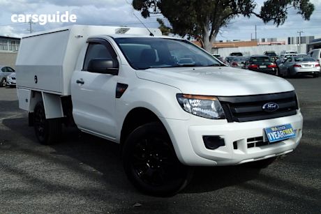 White 2014 Ford Ranger Cab Chassis Xl 3.2 (4X4)