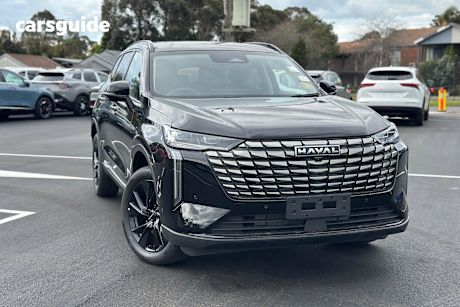 Black 2025 GWM Haval H6 SUV ULTRA HYBRID