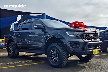 Grey 2021 Ford Ranger Double Cab Pick Up Wildtrak 2.0 (4X4)