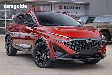 Red 2025 Nissan Qashqai Wagon Ti-L