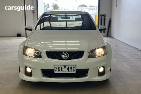 White 2012 Holden Commodore Sedan Sv6