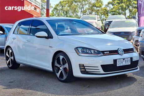 White 2015 Volkswagen Golf Hatch GTI F