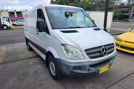 White 2009 Mercedes-Benz Sprinter Commercial