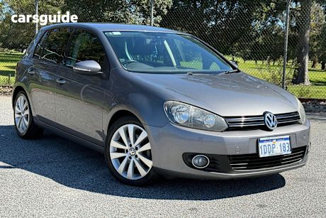 Grey 2009 Volkswagen Golf Hatchback 103 Tdi Comfortline