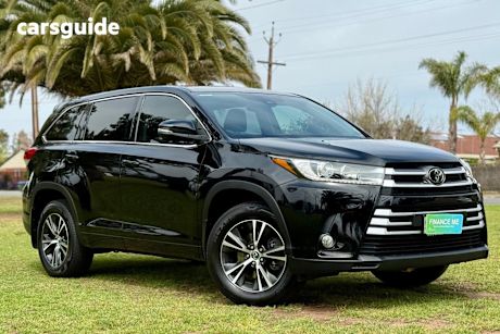 Black 2018 Toyota Kluger SUV GX F
