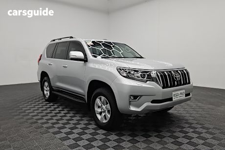 Silver 2022 Toyota Landcruiser Prado SUV GXL 4X4