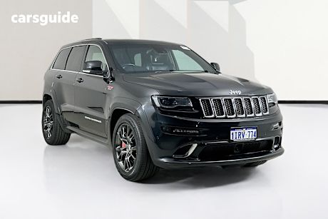 Black 2016 Jeep Grand Cherokee Wagon Srt 8 (4X4)