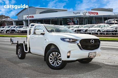 White 2023 Mazda BT-50 Ute Tray XT R