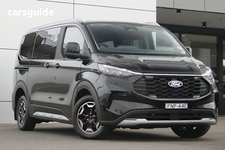 Black 2024 Ford Tourneo Commercial ACTIVE F