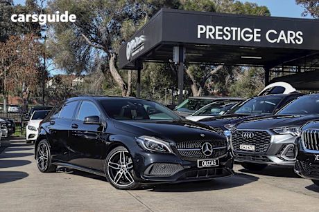 Black 2017 Mercedes-Benz A-CLASS Hatch A180 F