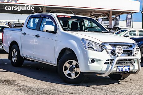 White 2017 Isuzu D-MAX Crew Cab Utility Sx (4X2)