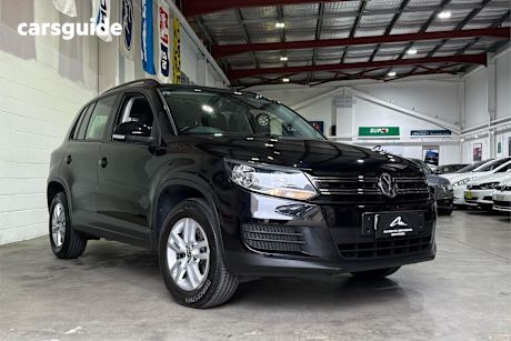 Black 2011 Volkswagen Tiguan Wagon 132 Tsi (4X4)