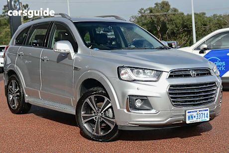 Silver 2016 Holden Captiva SUV LTZ 4X4