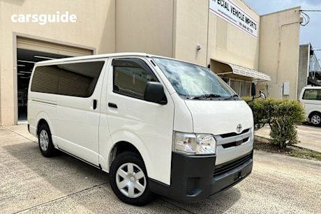 White 2019 Toyota HiAce Commercial DX 4WD