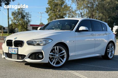 White 2017 BMW 1 Hatch 120I SPORT LINE R